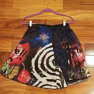 Desigual knee length skirt.
